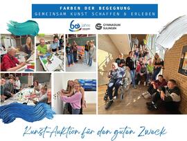 „Farben der Begegnung" – Kunstauktion für den wohltätigen Zweck